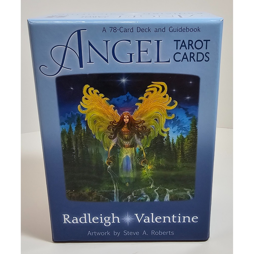 Angel Tarot Cards Doreen Virtue & Radleigh Valentine 78-Card Deck & Guidebook
